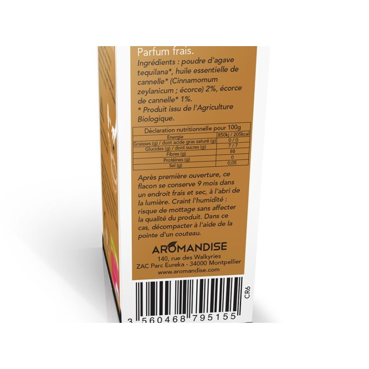 CRISTAUX D'HUILES ESSENTIELLES CANNELLE - AROMANDISE 