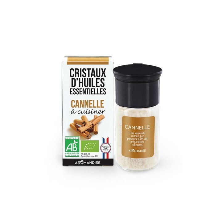 CRISTAUX D'HUILES ESSENTIELLES CANNELLE - AROMANDISE 