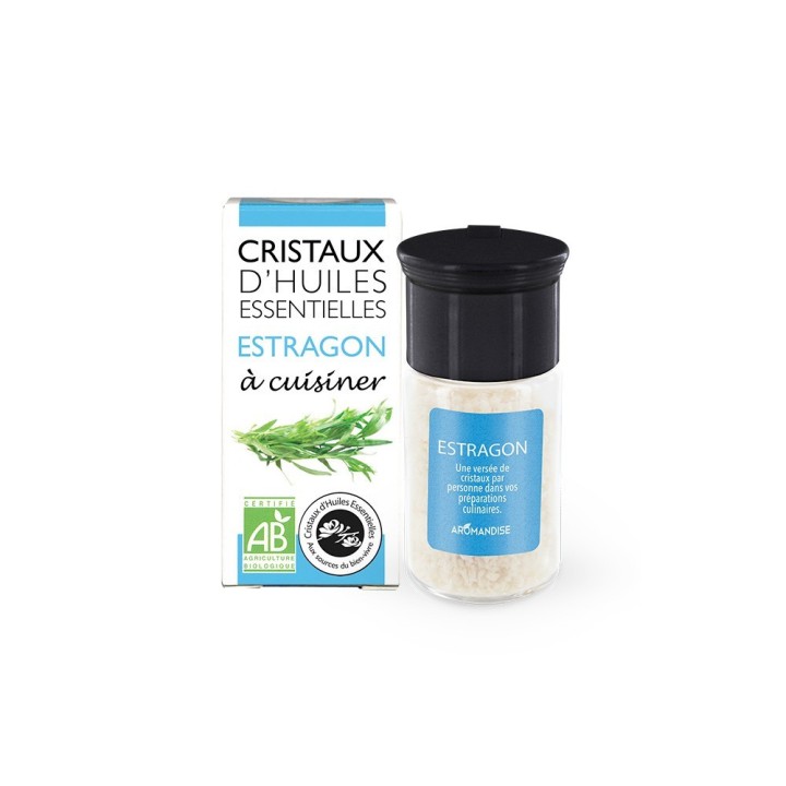 CRISTAUX D'HUILES ESSENTIELLES ESTRAGON - AROMANDISE 