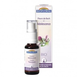 Bio-Bachblütenkomplex - Adoleszenz (Nr. 20) - 20ml Spray - Biofloral