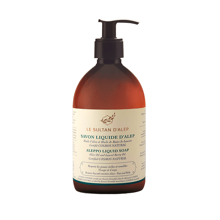 Bio-Flüssigseife Aleppo - 550ml - Le Sultan d'Alep