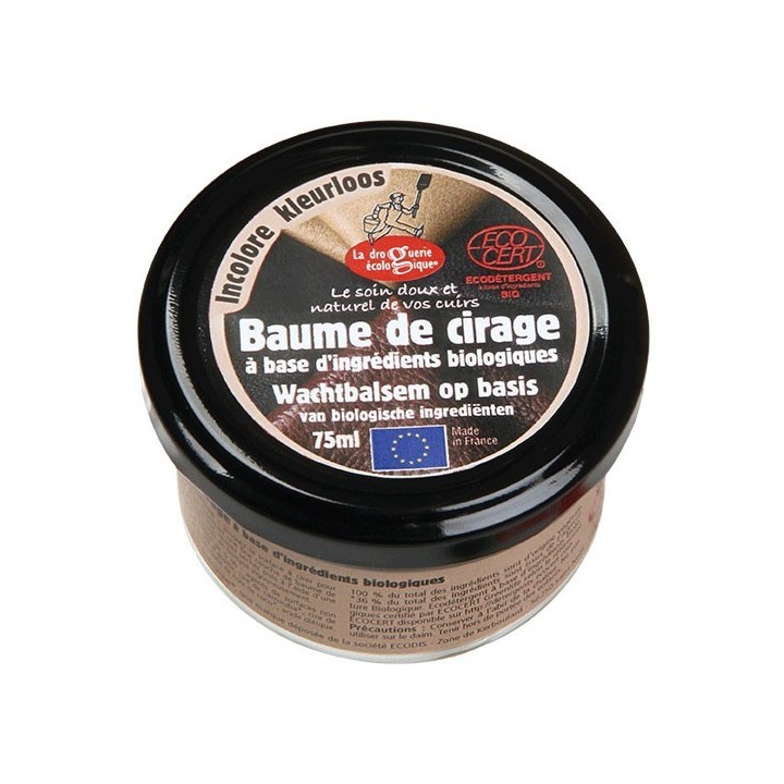 Bio-Schuhcreme-Balsam, Farblos - 75ml - La Droguerie écologique