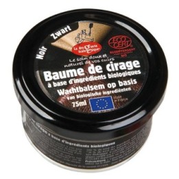 Balsamo lucidante per scarpe biologico, Nero - 75ml - La Droguerie écologique