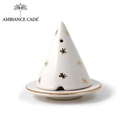 Lampada Merlin per bruciare il legno di cade, Bianco stellato - Ambiance Cade
