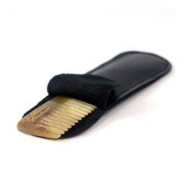 Etuis en cuir de vachette, pour peigne en corne (P3 & P4) - Gentleman Barbier