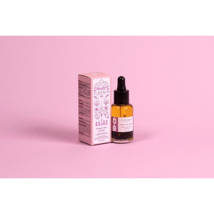 Sérum-huile intense Bio, Flower Skin Power - 30ml - Zizan!a