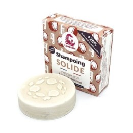 Shampoo solido per capelli secchi - Cocco e vaniglia - 70g - Lamazuna