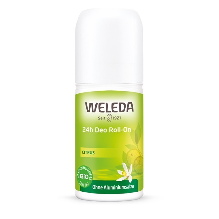 Déo Roll-on BIO, Citrus 24h - 50ml - Weleda
