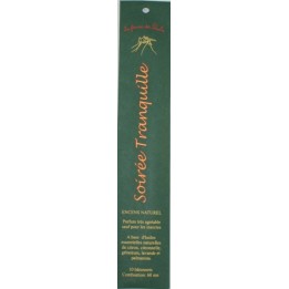 Encens antimoustique, intérieur - 10 bâtonnets - La Ferme de Paula