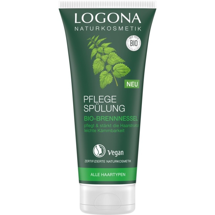 Soin après-shampooing BIO, Brillance aux ortie - 200ml - Logona