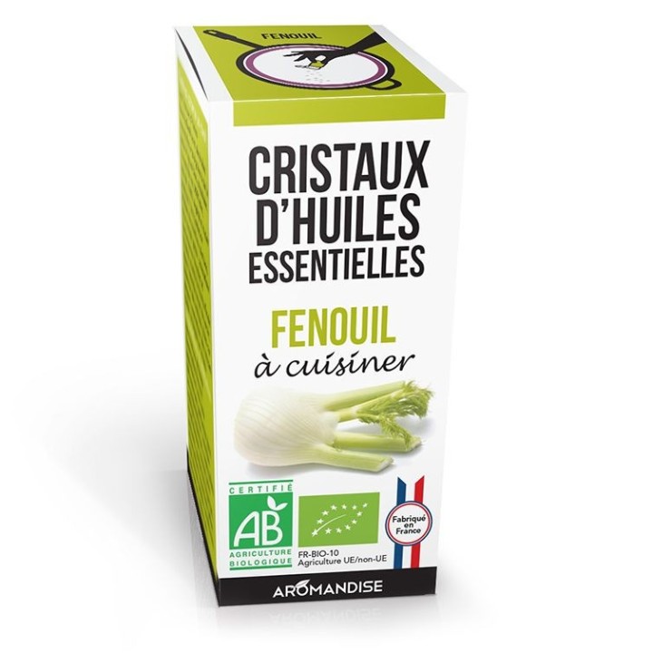 CRISTAUX D'HUILES ESSENTIELLES FENOUIL - AROMANDISE