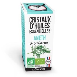 Cristaux d'huiles essentielles BIO à cuisiner, Aneth - 10g - Aromandise