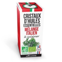 Cristalli di olio essenziale biologico per cucinare, miscela italiana - 10g - Aromandise