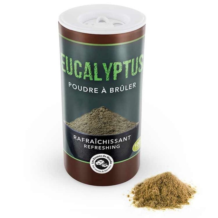 Aromatisches Eukalyptusholz-Pulver - 40g - Les encens du monde (Aromandise)