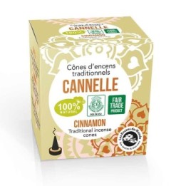 Natürliche indische Räucherkegel - Hohe Tradition, CANNELLE - Les encens du monde (Aromandise)