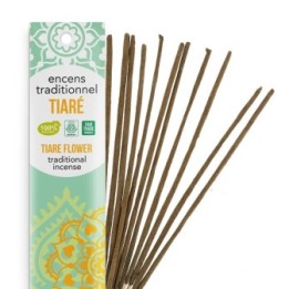 Encens Indiens, 100% naturels "Haute tradition" - Tiaré gourmand (Frangipanier) - 20 pces - Les encens du monde