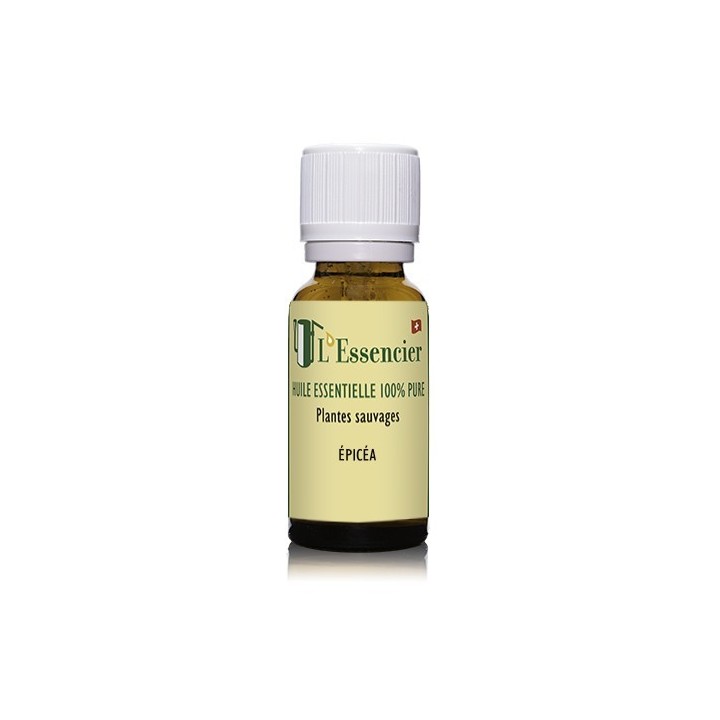 Olio essenziale, Abete selvatico biologico del Vallese, puro al 100% - 5ml - L'essencier