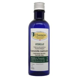 Hydrolat comestible de Camomille matricaire Biologique du Valais - 200 ml - L'essencier