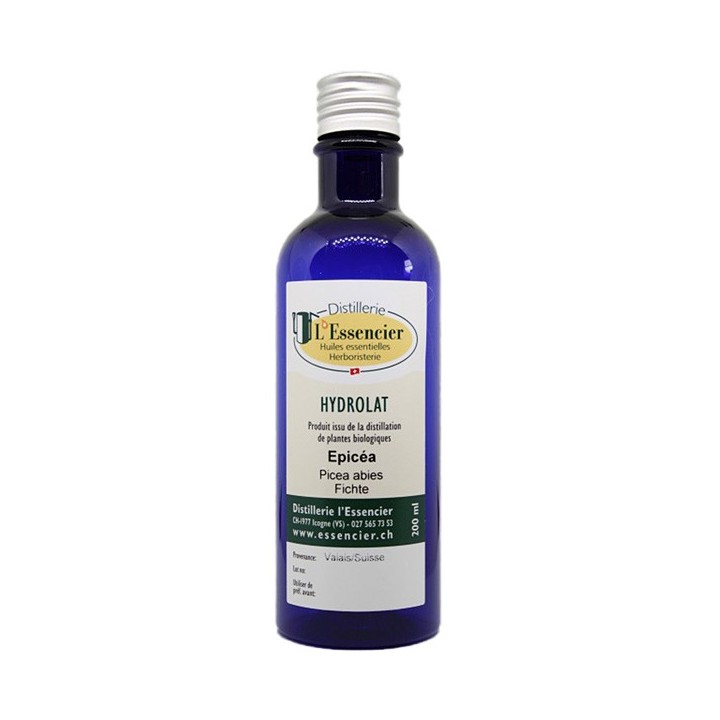 Idrolato commestibile di abete rosso del Vallese - 200 ml - L'essencier