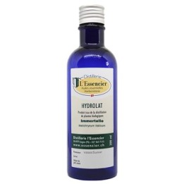 Hydrolat comestible d'Immortelle (Hélichryse) Biologique du Valais - 200 ml - L'essencier