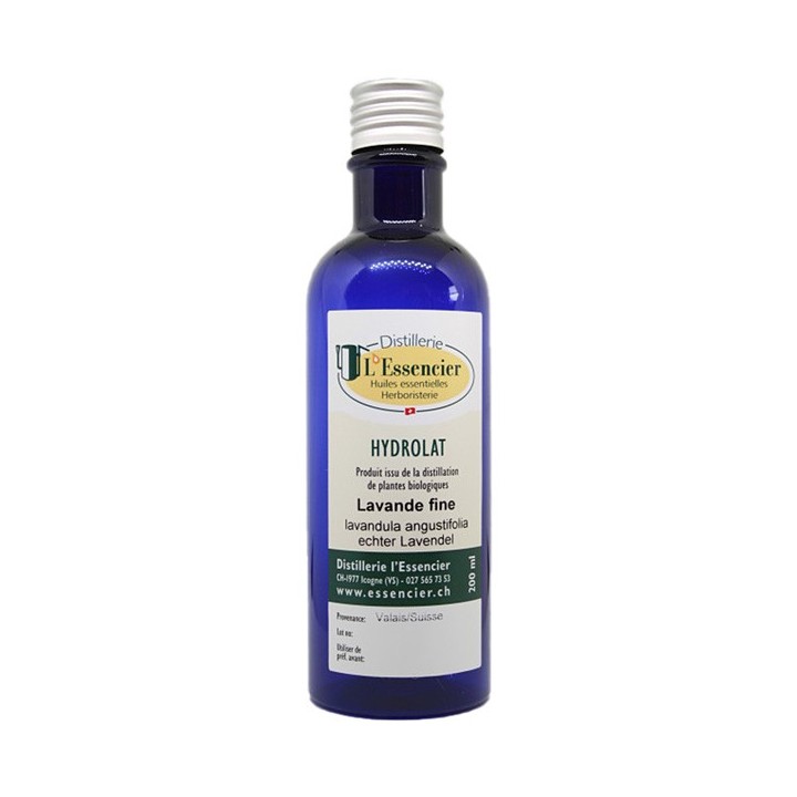 Feines Bio-Lavendel-Hydrolat aus dem Wallis - 200 ml - L'essencier