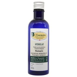 Hydrolat comestible de Romarin Verbénone Biologique du Valais - 200 ml - L'essencier