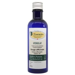 Hydrolat comestible de Sauge Officinale Biologique du Valais - 200 ml - L'essencier