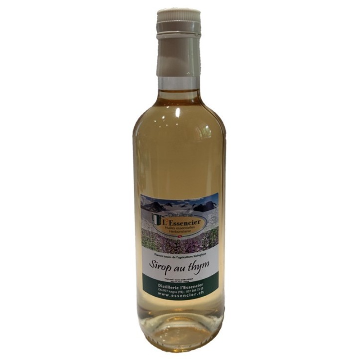 Bio-Sirup mit Thymian aus den Alpen - 500ml - L'essencier