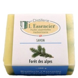 Savon artisanal du valais - Forêt des Alpes - 100g - L'essencier