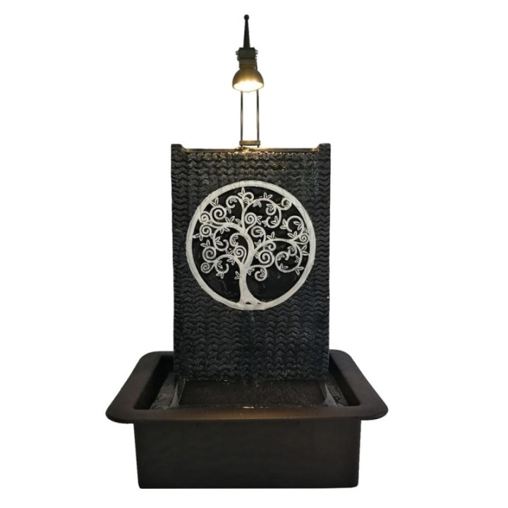 Fontaine à eau - "Arbre de Vie" (avec éclairage LED) - Zen'Light