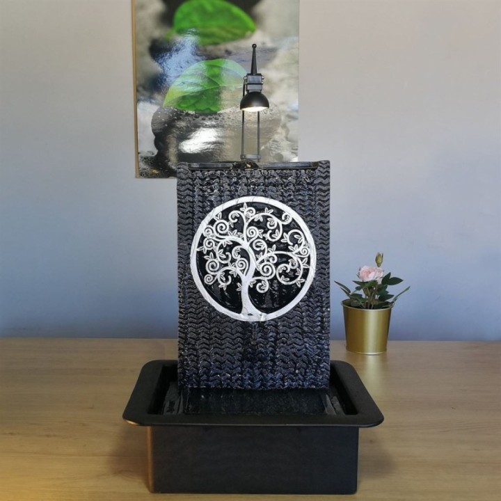 Fontana d'acqua - "Arbre de Vie" (con illuminazione a LED) - Zen'Light