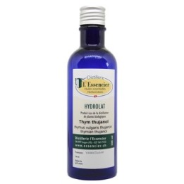 Hydrolat comestible de Thym vulgaire à thujanol Biologique du Valais - 200 ml - L'essencier