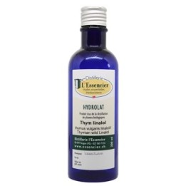 Hydrolat comestible de Thym linalol Biologique du Valais - 200 ml - L'essencier