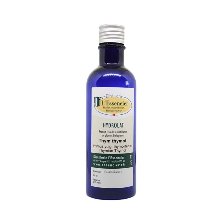 Bio-Thymian-Thymol-Hydrolat aus dem Wallis - 200 ml - L'essencier