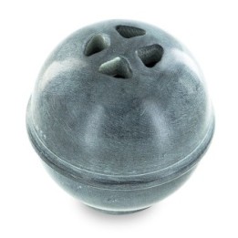 Porta-incenso in pietra per coni, "Kumo" grigio - Les encens du monde