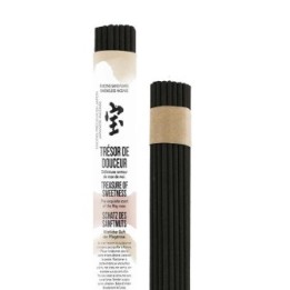 Rauchlose kurze japanische Weihrauchrollen, EIN SCHATZ VOLLER SÜSSE - 35x 30 min. - Les encens du monde