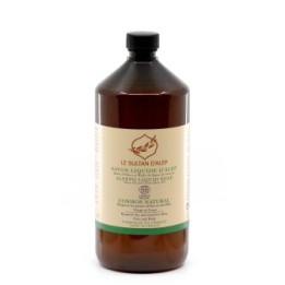Bio-Flüssigseife Aleppo - 1 Liter Nachfüllung - Le Sultan d'Alep