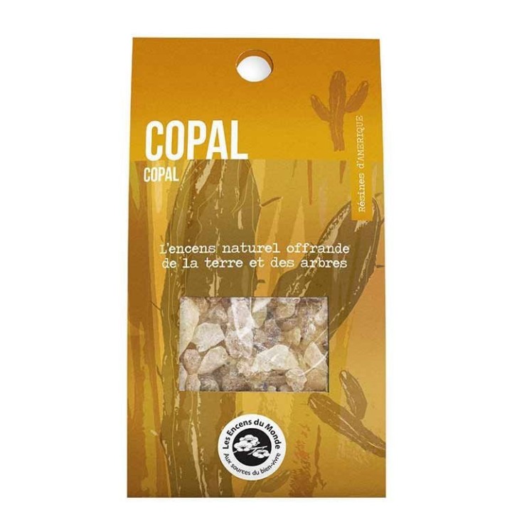 Resina copale (incenso naturale) - 30g - Les encens du monde