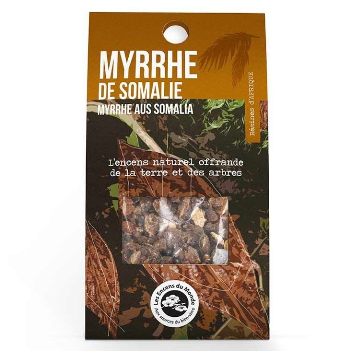 Resina di mirra somala (Incenso naturale) - 40g - Les encens du monde