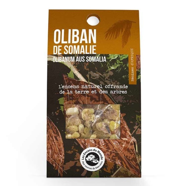 Resina di olibano somalo (incenso naturale) - 50g - Les encens du monde