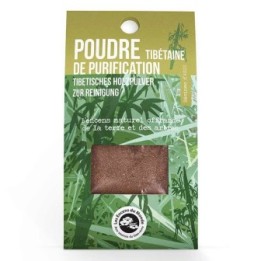 Tibetisches spirituelles Reinigungspulver (natürliche Räucherung) - 40g - Les encens du monde