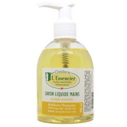 Savon liquide pour les mains aux huiles essentielles du Valais - 300ml - L'essencier