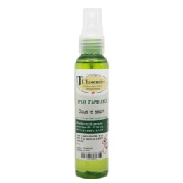 Spray d'ambiance artisanal "Sous le sapin" aux huiles essentielles du Valais - 100ml - L'essencier