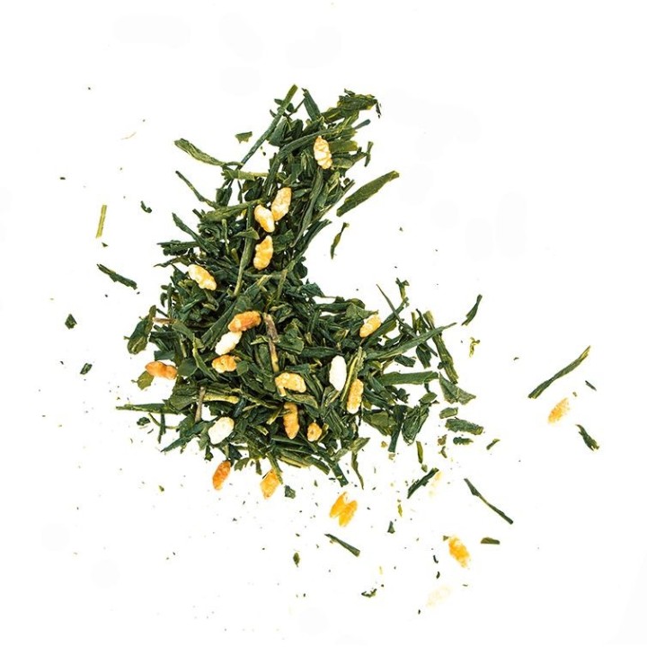 Bio Japanischer Genmaicha Grüner Tee & Reis - 100g - Aromandise