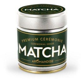 Bio Matcha Ceremony Grüner Tee - Premium aus Uji (Japan) - 30g - Aromandise