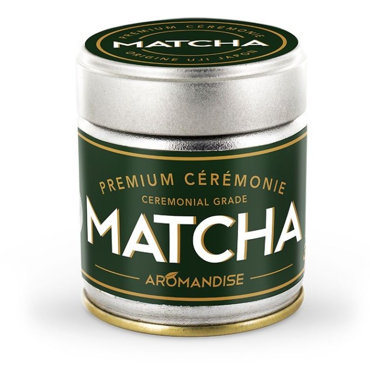 Bio Matcha Ceremony Grüner Tee - Premium aus Uji (Japan) - 30g - Aromandise