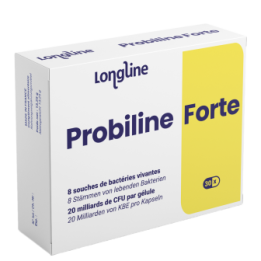 Probiline Forte, Probiotici 8 ceppi/20 miliardi di CFU per capsula - 30 capsule - Longline