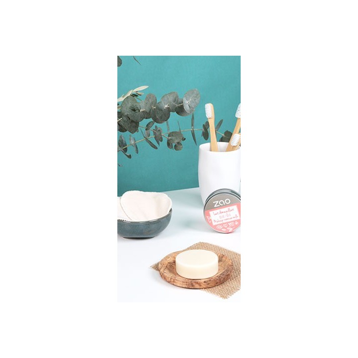 Lait démaquillante BIO & Vegan, solide - 50g - Zao