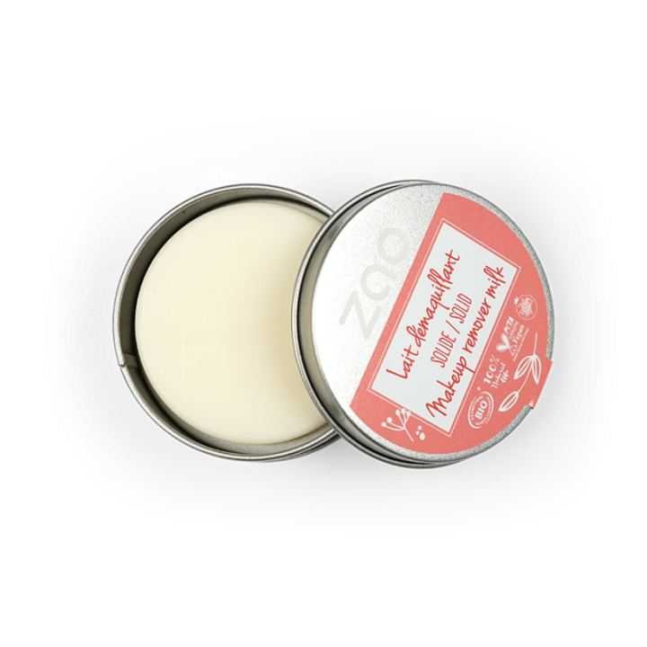 Lait démaquillante BIO & Vegan, solide - 50g - Zao