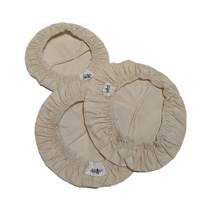 Coperchi in cotone biologico per alimenti - 3 pezzi (20, 25, 30cm) - Ah'Table